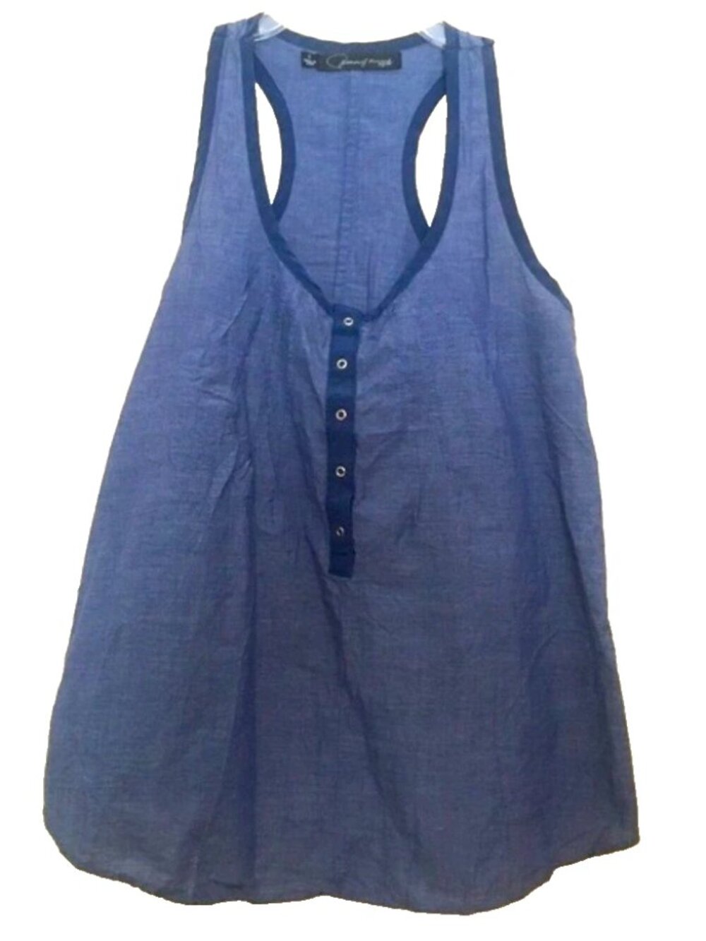 Patterson J. Kincaid Racer Back Tank Top Small Lightweight Summer Vacation Beach